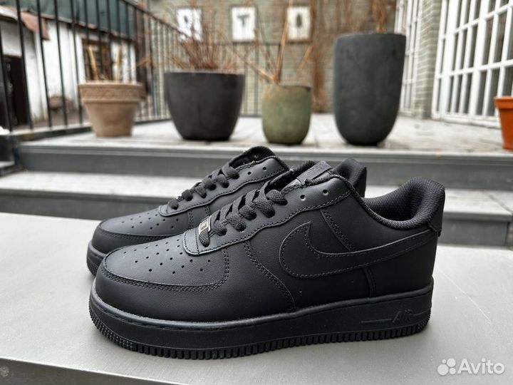 Кроссовки Nike Air Force 1 Low Black 37-43