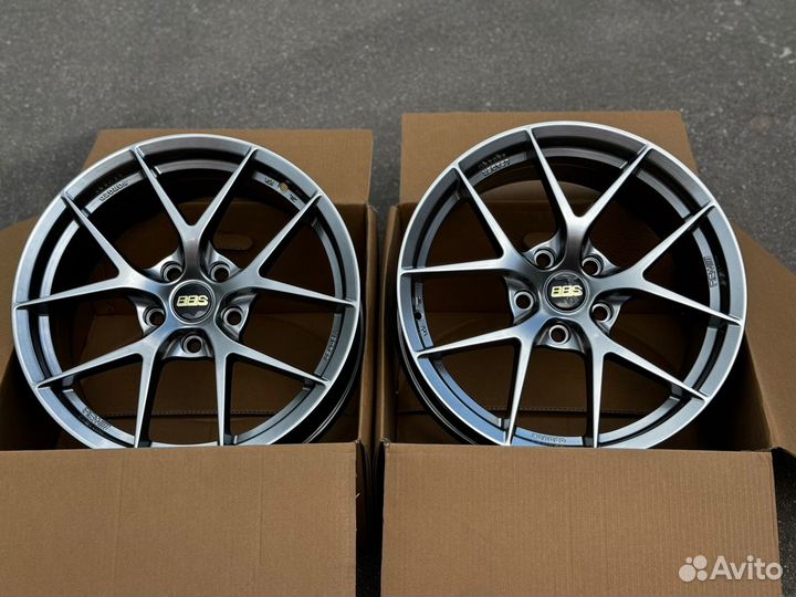 Диски r17 5x108 BBS CI-R черный глянец