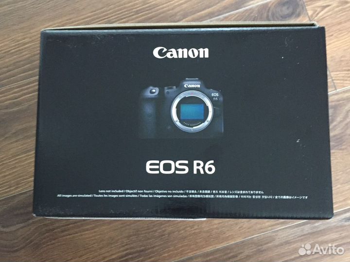 Canon EOS R6 Body + переходник EF-EOS R Новый