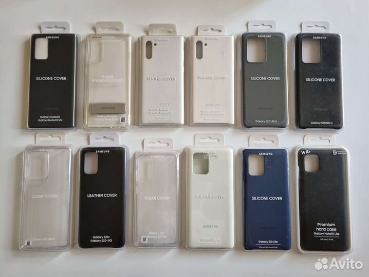 Оригинальные чехлы Samsung Not 20 / Not 10 / S20
