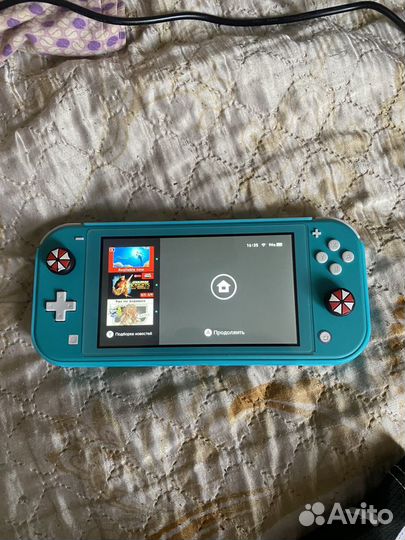 Nintendo switch lite с играми