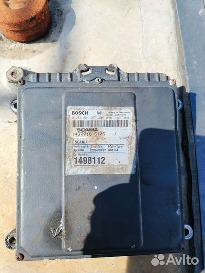Блок управления двигателем Scania 4серии
