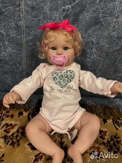 Кукла реборн силиконовая 50 см