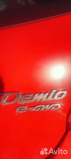 Дверь задняя левая mazda demio битая продам