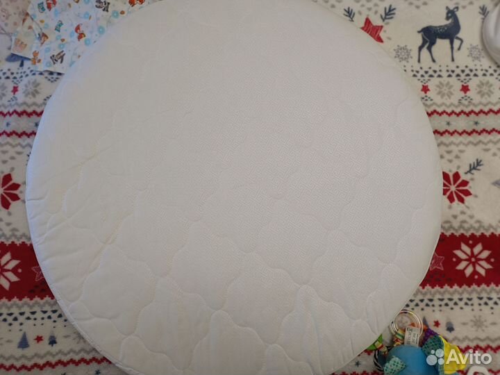 Матрас ортопедический детский 75х75 см круглый