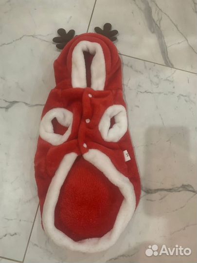 Новогодний комбинезон для маленьких животных