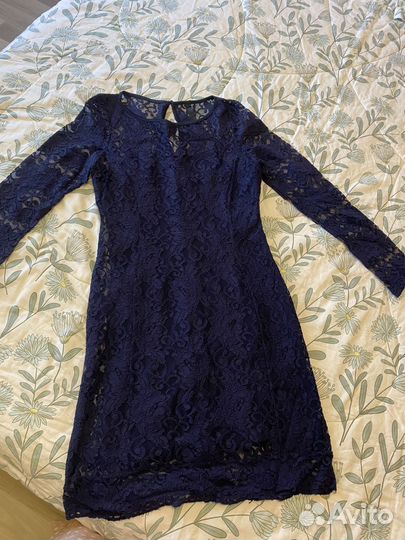 Платье гипюр кружево 46
