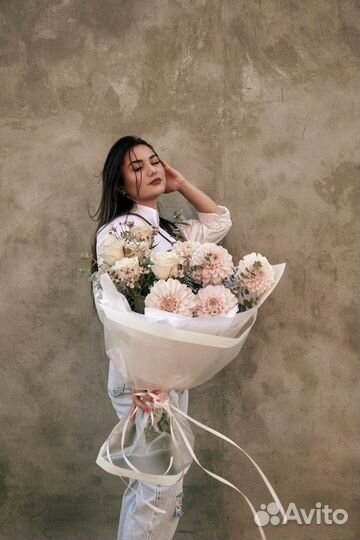 Живые цветы букеты