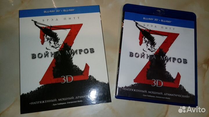 Война миров Z (3D Blu-Ray + Blu-Ray) Брэд Питт2013