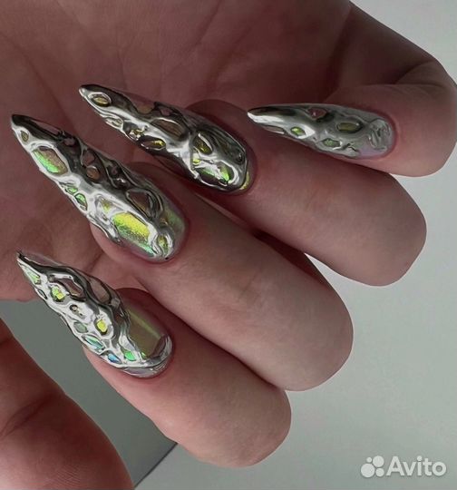 Наращивание ногтей, маникюр. фиксированная цена