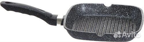 Сковорода-гриль Supra + пресс для гриля чугунный