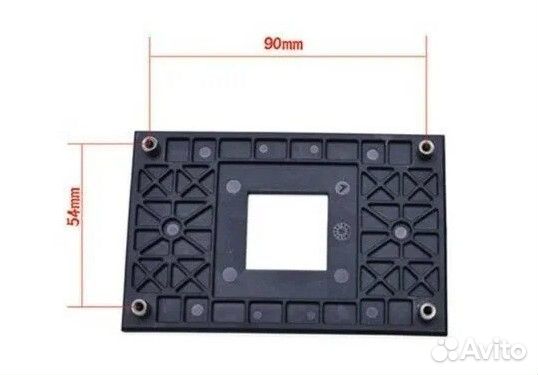Рамка AM4 крепления кулера AMD желтая