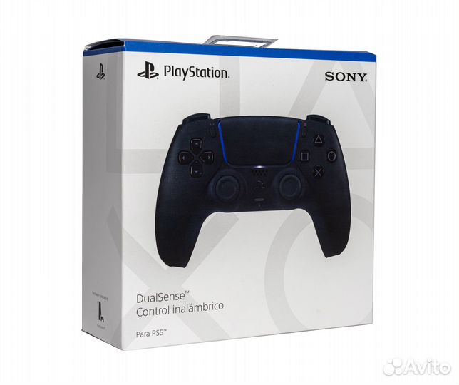 Беспроводной геймпад PlayStation 5 DualSense, черн