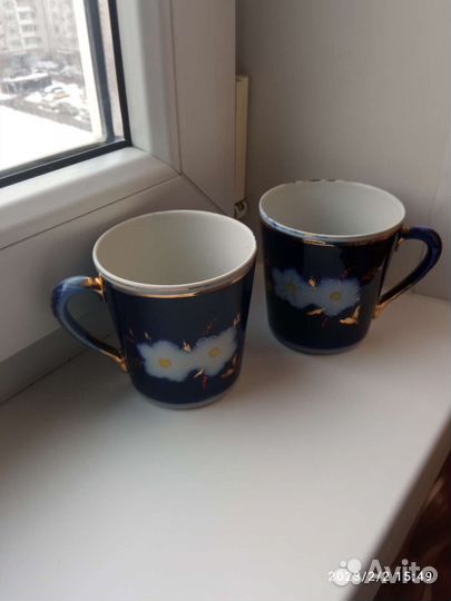Фарфоровые бокалы, кружки. Довбыш