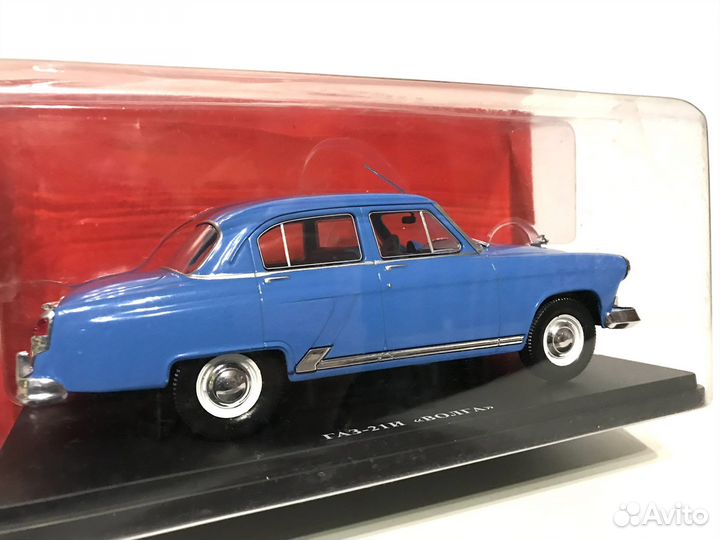 Модель автомобиля Газ-21 Волга 1/24 Hachette