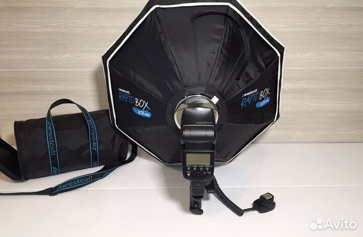 Софтбокс Westgott Rapid Box для накамерной вспышки