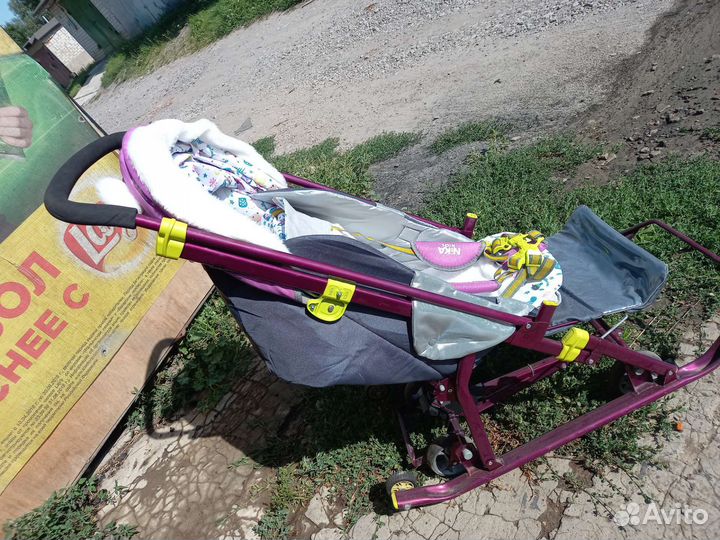Коляска санки