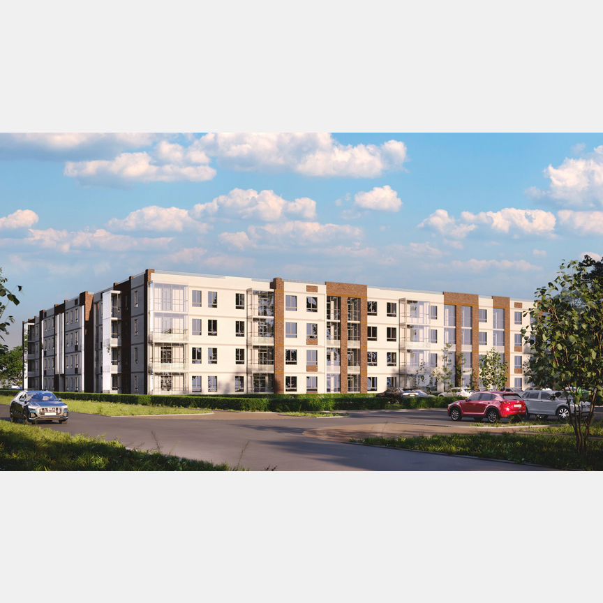 1-к. квартира, 28,9 м², 1/4 эт.