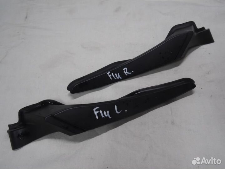 Накладка лобового стекла правая левая рено флюенс