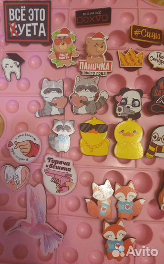 Брошь значок зверушки животные