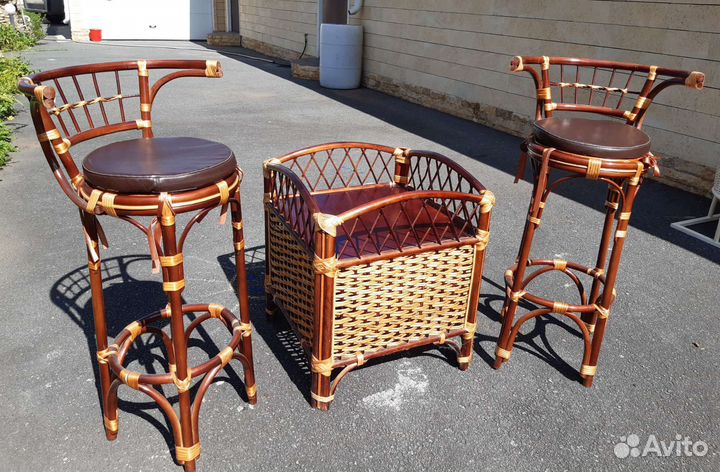 Мебель из ротанга бу