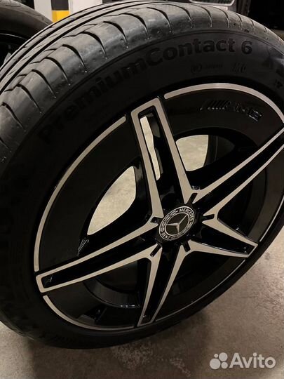 Комплект дисков Mercedes R18 с резиной (оригинал)