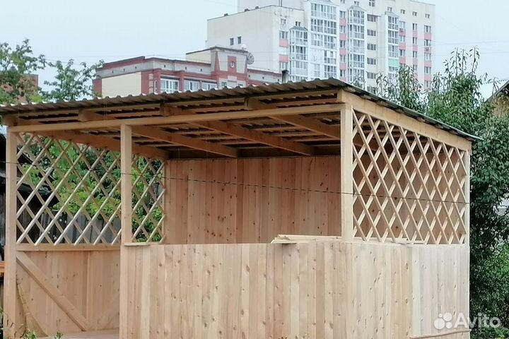 Шпалера деревянная