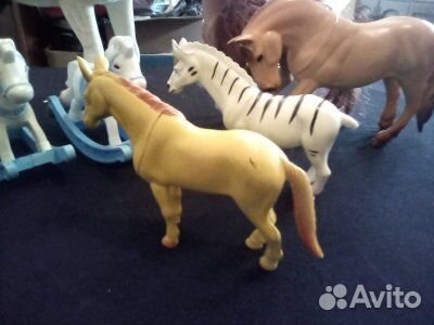 Коллекция игрушечных фигурок животных. 1980-2010г