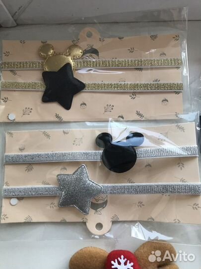 Резинка на голову заколочки детские