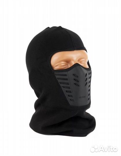 Балаклава с фильтром теплая