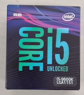 Процессор i5-9600K S1151v2 Box (новый)