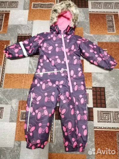 Комбинезон демисезонный lassie 98 девочка