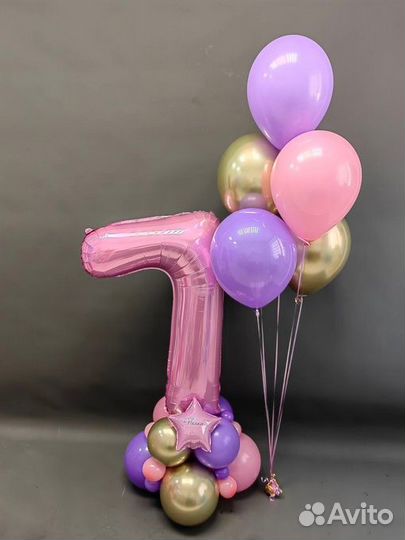 Шарики на день рождения с доставкой 24/7