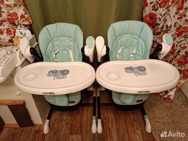 Стульчик для кормления Carrello Cascata