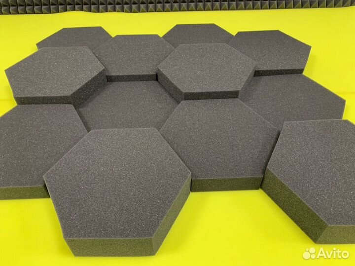 Акустический Поролон hexagon