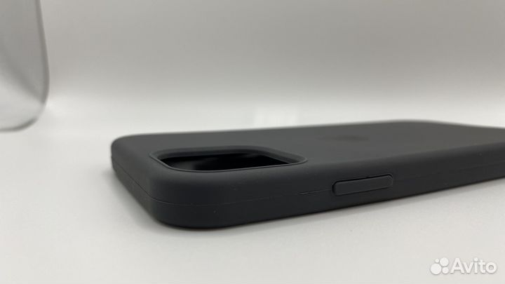 Чехол на iPhone 12/12 Pro Silicon Case Graphit