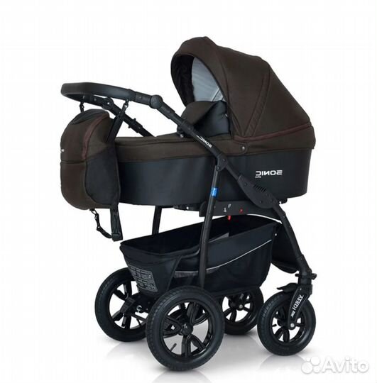 Коляска verdi 3 в 1 с люлькой-автокреслом