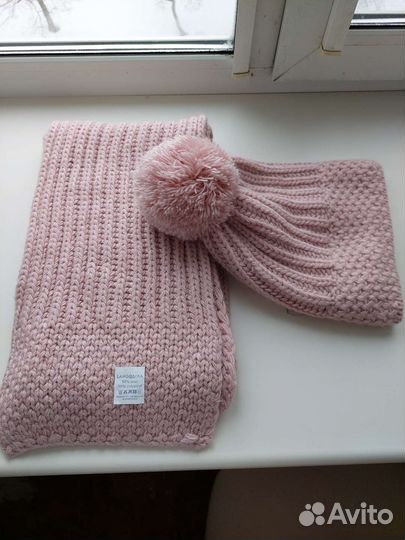Комплект шапка и шарф