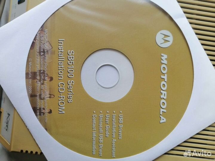 Кабельный факс модем Motorola