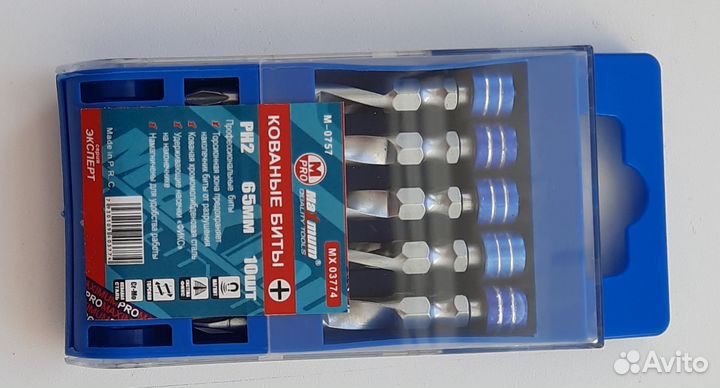 Кованные биты для шуруповерта