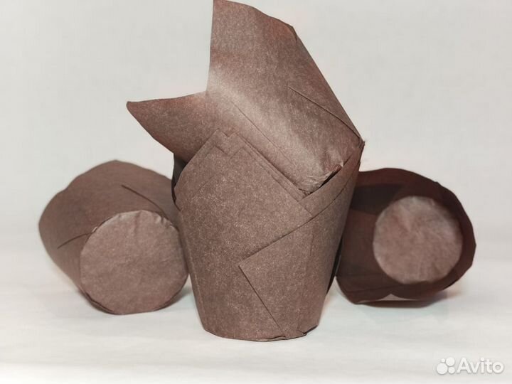 Форма бумажная для Маффина Тюльпан 5х8 см 20 шт