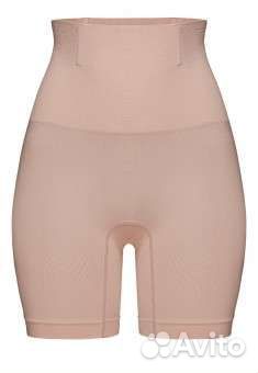 Шорты с завышенной талией faberlic.бежевый