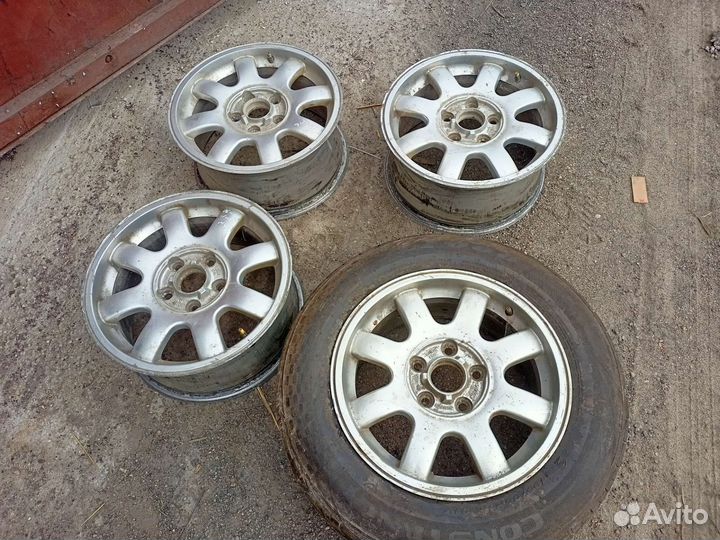 Диски литые R15 Ауди 5-112