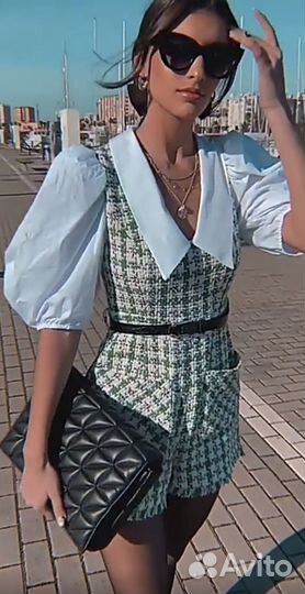 Комбинезон женский твид