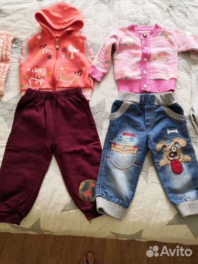 Одежда для девочки 80-86 размер