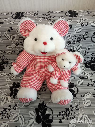 Новая мягкая игрушка. Хомяки (мама с малышом)