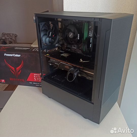 Ryzen 5 2600 + AMD RED devil 5700 XT+16gbDDR4+nvme