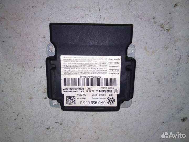 Блок управления AIR BAG Volkswagen Polo MK5