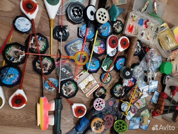 Рыболовные снасти бу