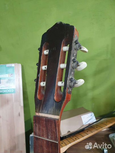 Акустическая гитара Cremona Чехословакия ремонт